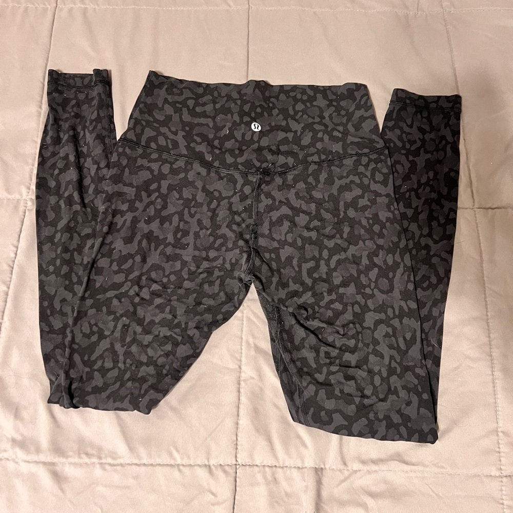 Lululemon leopard align leggings